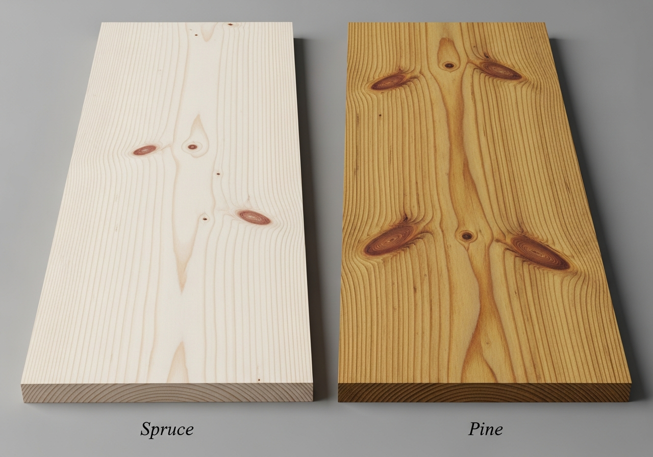 Spruce vs Pine: Which is Stronger, Durable, and Better?