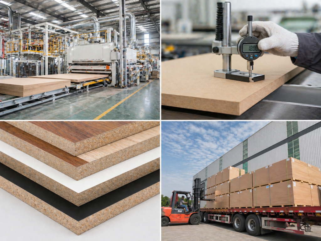 mdf manufacturer factory with advanced production and bulk supply capability